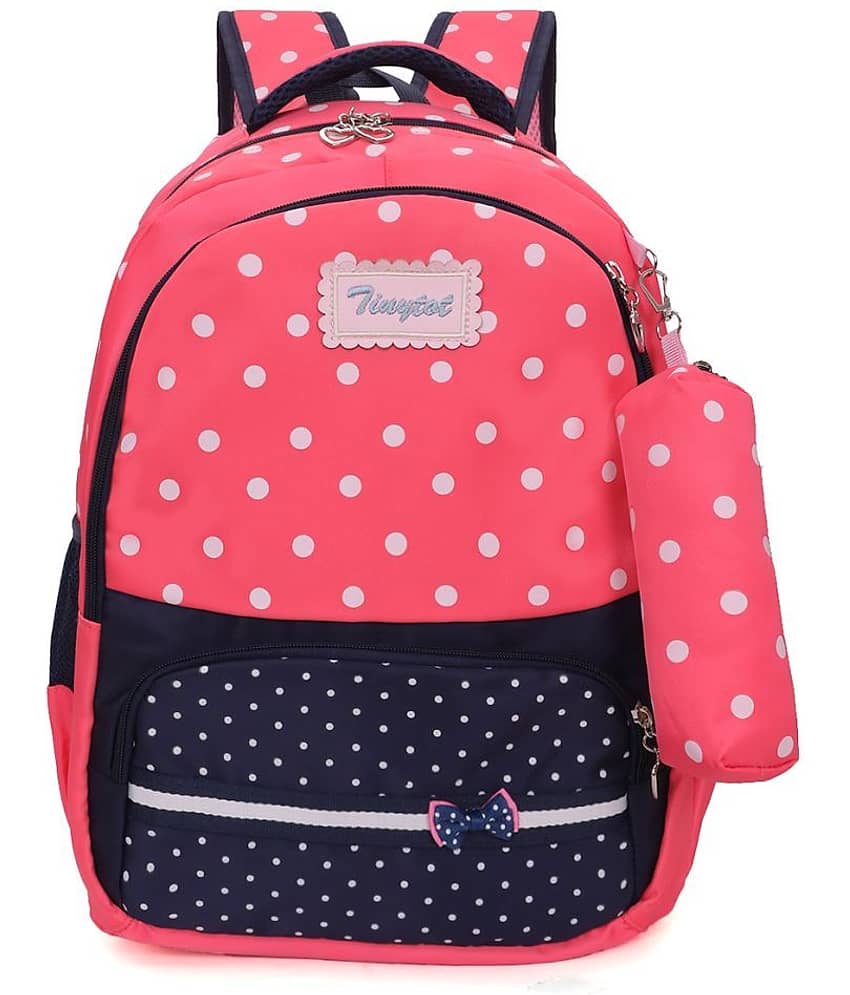 Tinytot 30 Ltrs Multi Colour School Bag for Boys & Girls