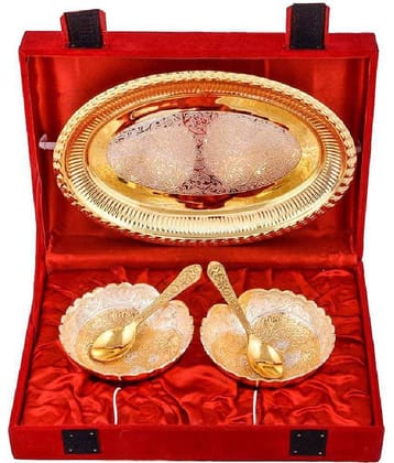 Arsalan Silverplated Gold/Silver Plated Gift Item - Pack of 5