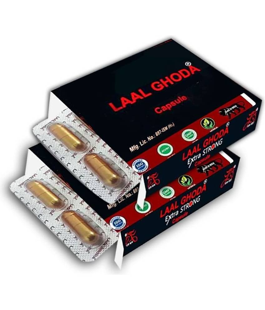 Ayurvedic Solution For Men Power, Build your Stamina with Laal ghoda Extra Strong Capsules