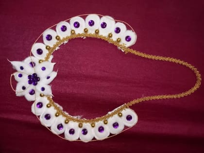 Cotton garland Haar