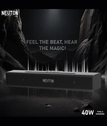 NEUTON PRO X BAR 40 W Bluetooth Speaker Bluetooth v5.0 with USB,SD card Slot,Aux Playback Time 5 hrs Black