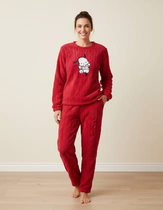 Soft wool night suit