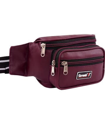 Torrento Travel Waist Bag P.U. Brown Waist Pouch