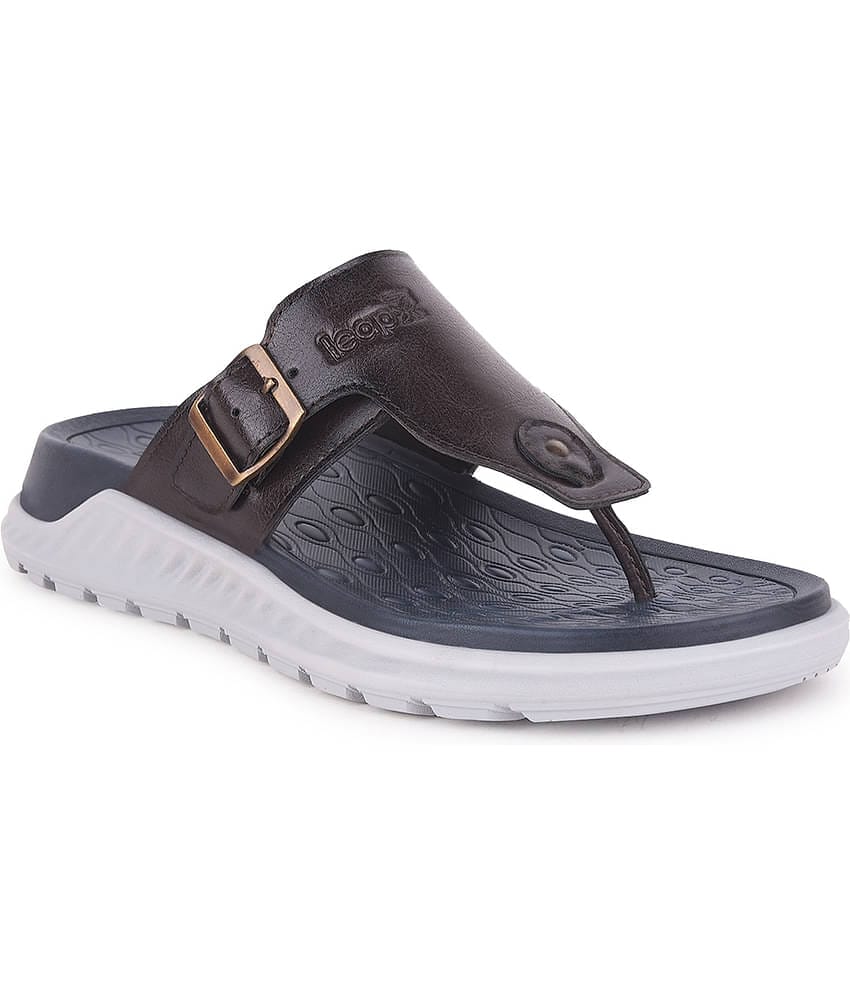 Liberty Tan Men's Thong Flip Flop