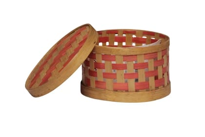Tisser Bamboo Round Box