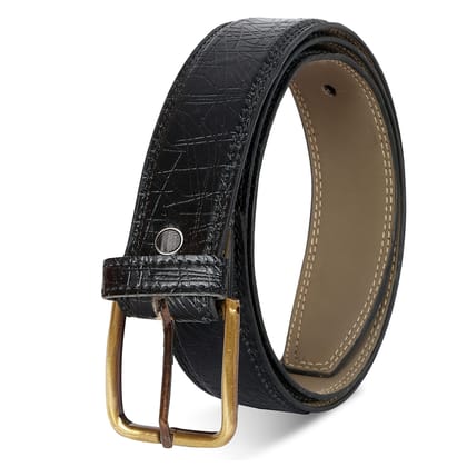 LOREM Tan Formal/casual PU Leather Belt For Men BT05-BKL07