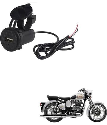 Royal Enfield Classic Black USB  Bike Charger
