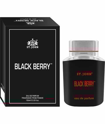 ST.JOHN Cobra Black Berry France Perfume for Men-100ml Eau De Parfum (EDP) For Men 100ml- Pack of 2