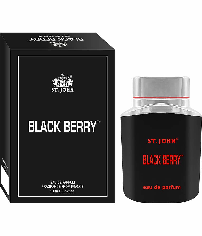 ST.JOHN Cobra Black Berry France Perfume for Men-100ml Eau De Parfum (EDP) For Men 100ml- Pack of 2