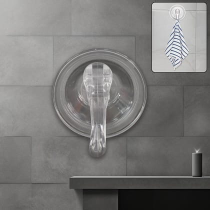 Plastic Suction Cup Hook (1 Pc)