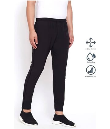 RANBOLT - Black Polyester Men's Sports Trackpants ( Pack of 1 )