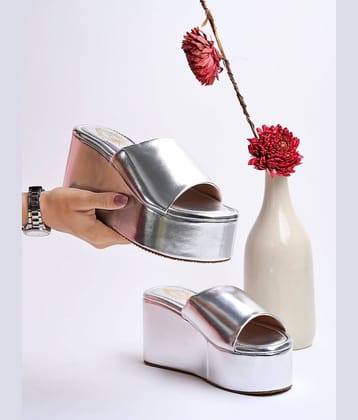 Shoetopia Black Women's Slip On Heels