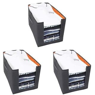 Aronkart Shirt Stacker Closet Organizer Shirts and Clothing Organizer (Pack of 3)