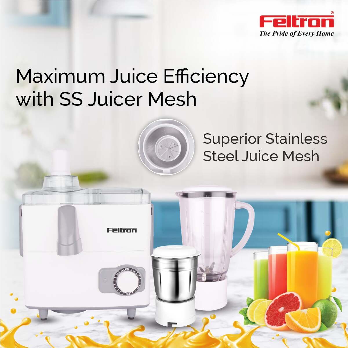 Feltron Juicer Mixer Grinder