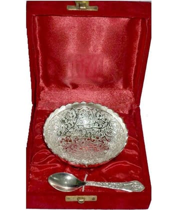 Ornate Brass Diwali Hampers Silver