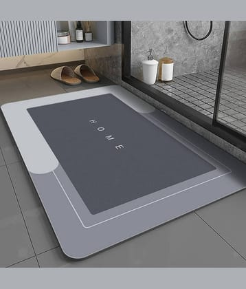 mahek accessories Anti-skid Rubber Bath Mat 40x60 cm ( Pack of 1 ) - Assorted