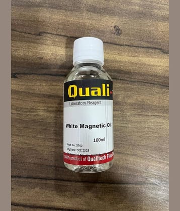 White Magnetic Oil, For Anti Iron Experiment, 99% Pure, 100ml