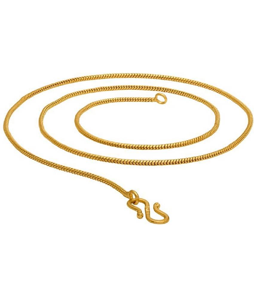 shankhraj mall Gold Plated Chain ( Set of 1 )