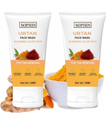 SOPHIN - Softening and Smoothening Face Wash For All Skin Type ( Pack of 2 )