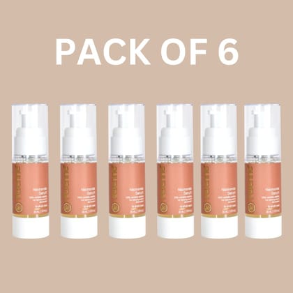 Pack of 6 Niacinamide Serum (30ml x 6)