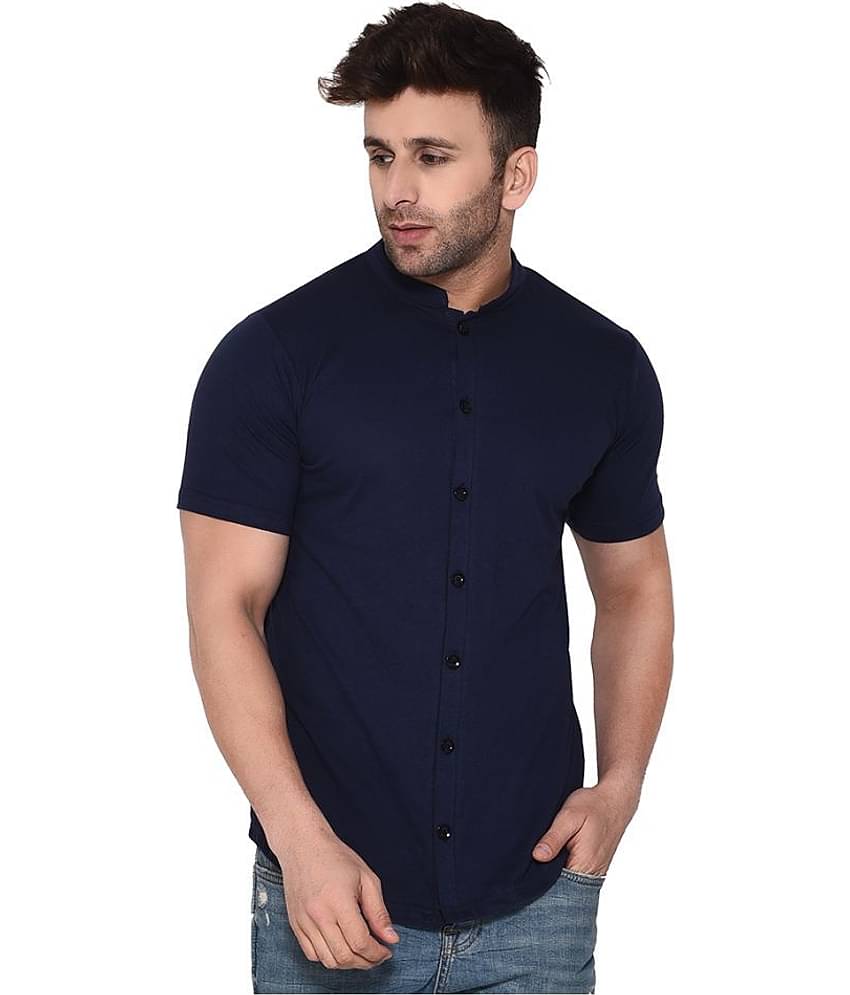 Tfurnish Cotton Blend Gold Shirt