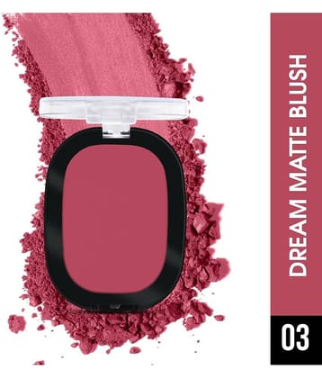 Beauty Berry Dream Matte Blush Highly Pigmented & Blendable Shades 7g, Poppy Girl (Shade - 03)