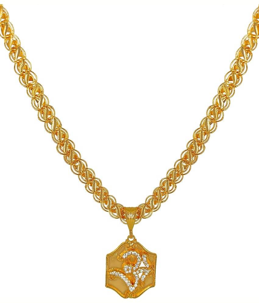 JIPPA - Gold Pendant set ( Pack of 1 )