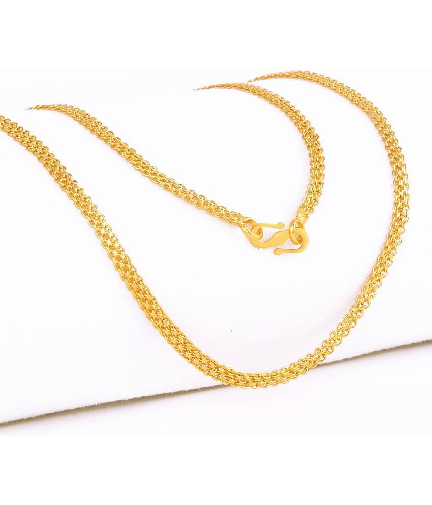 FASHION FRILL Gold Plated Brass Chain ( Pack of 1 )