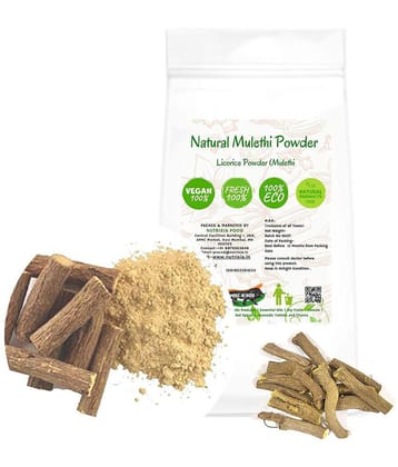 Nutrixia Food Mulethi Powder churna- Multhi- Yashtimadhu-Jeshthamadha-Licorice Root 100 gm
