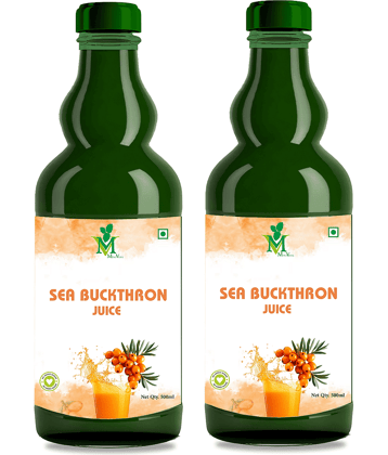Sea Buckthorne sugar free Juice Pack of 2 - 500ml