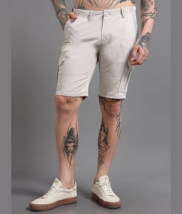 Paul Street Olive Cotton Men's Cargos ( Pack of 1 )