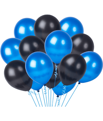 Jolly Party  Blue  HD metallic Balloons -103Pcs