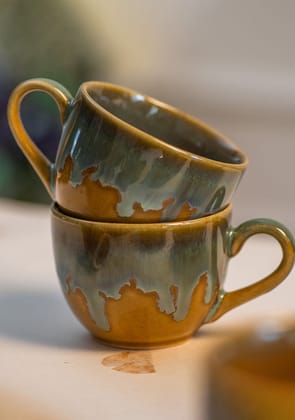 Great Bustard Tea Cups-Set of 2