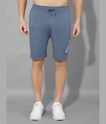 Dollar Blue Cotton Blend Men's Shorts ( Pack of 1 )
