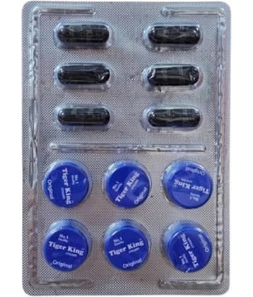Tiger King D Cream With Capsule for Men