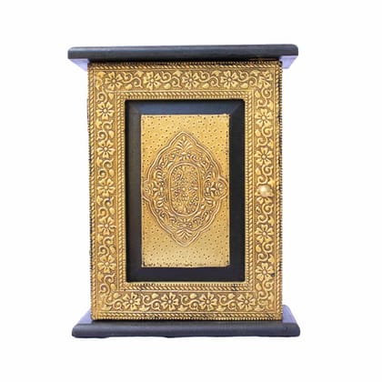 Key Holder - Box Design in Brass - 10 Inch