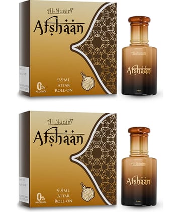 Al-Nuaim Oud Non- Alcoholic Miniature Attar ( Pack of 2 )