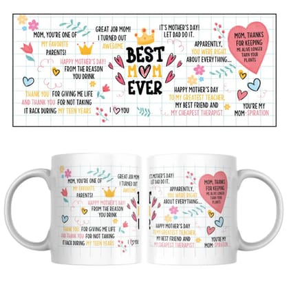 Sarcastic Best Mom Ever - Mother's Day Special Coffee Mug