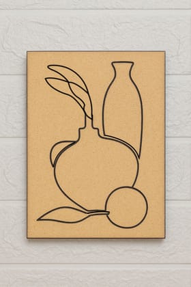 Dbeautify's MDF DIY Traditional Painting – Abstract Vase