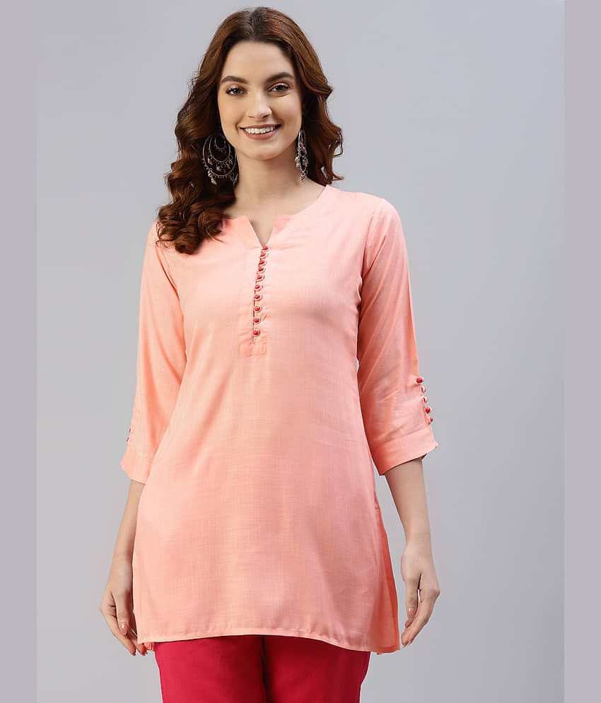 Rayon Short Kurti For Women (Pack of 1)