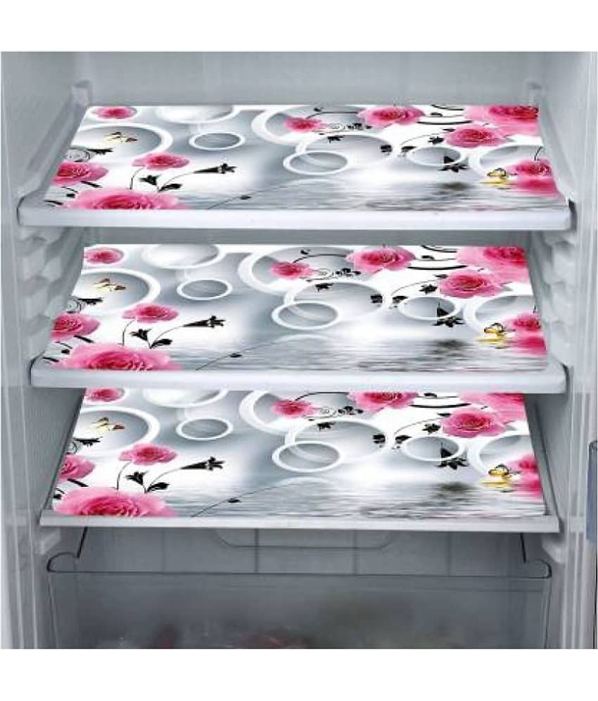 CreadCraft Set of 3 PVC Multi Fridge Mats