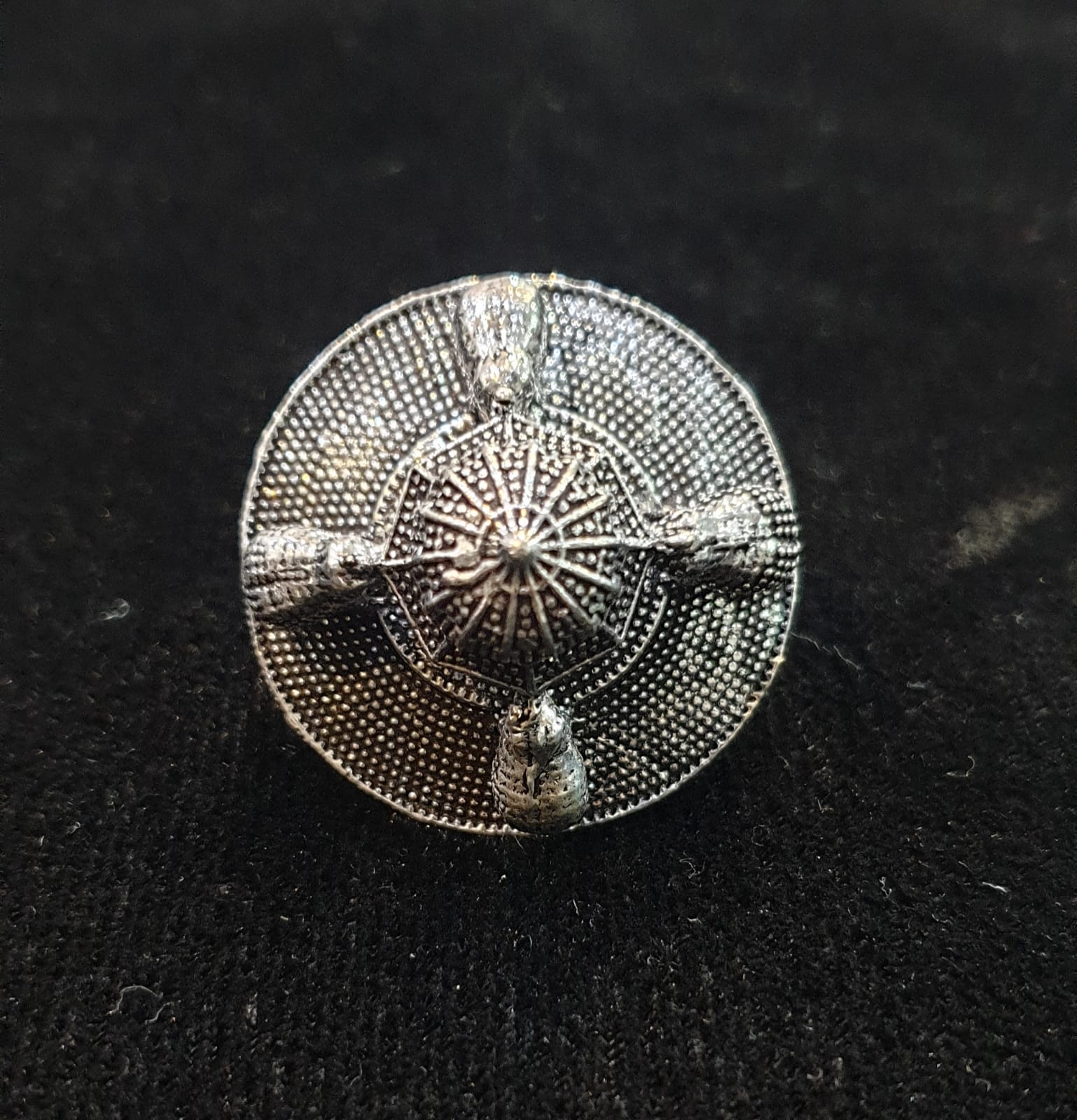 Silver Art Rings.a