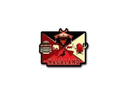 Nagaland Sticker | Exploring India