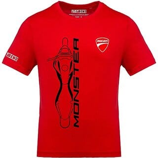 FastB Men Printed, Typography Round Neck Red T-Shirt