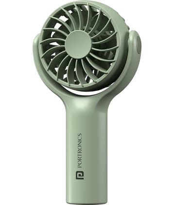 Portronics USB Fan Green Pack of Pack of 1 Portable Rechargeable Fan