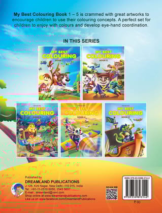 My Best Colouring Book - 2 [Paperback] Dreamland Publications