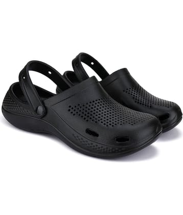 Bersache - Black Men's Clogs
