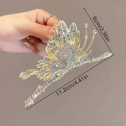 Stylish Hair Claw Trendy Alloy Metal Claw