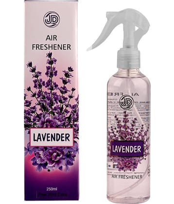 JD INTERNATIONAL Lavender Air Freshener Room Air Freshener A Wave of Freshness 250 ml (Pack of 1)