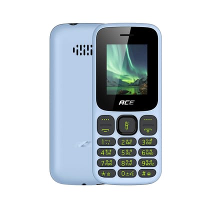 Itel Ace 3 Shine | 1.8" Display| 1000 Mah|Kingtalker|BT Support|2000 Contacts|Fluorescent Keypad | 7 Days Battery Backup, Blue Itel Ace 3 Shine | 1.8" Display| 1000 Mah|Kingtalker|BT Support|2000 Contacts|Fluorescent Keypad | 7 Days Battery Backup, Blue 